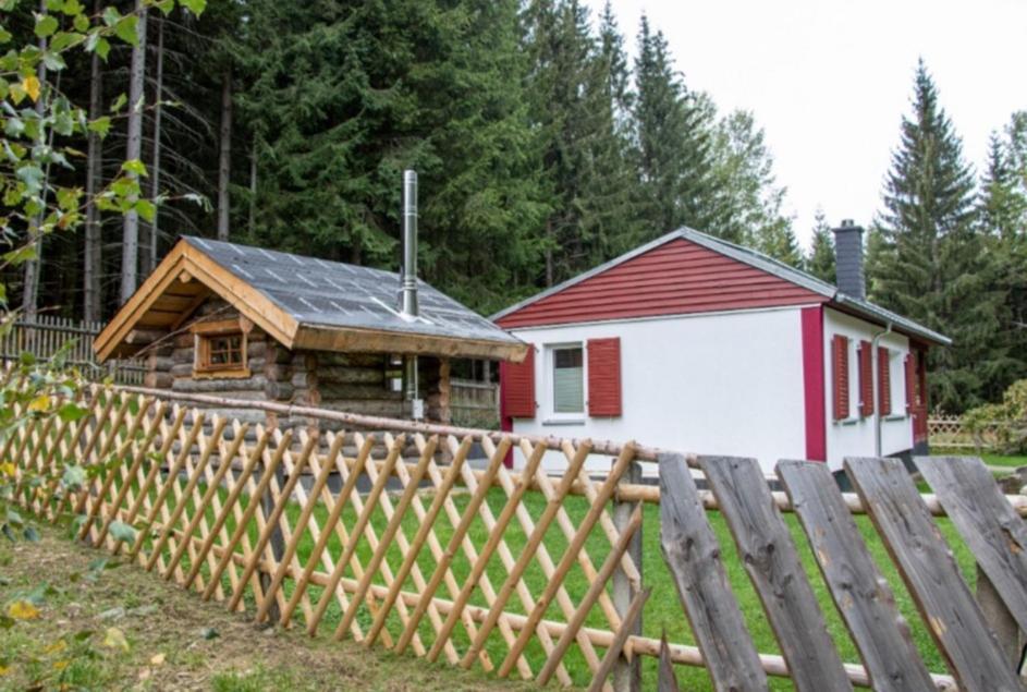 Erzgebirgsidyll Breitenbrunn - Waldhaus Neuer Anbau Exterior photo