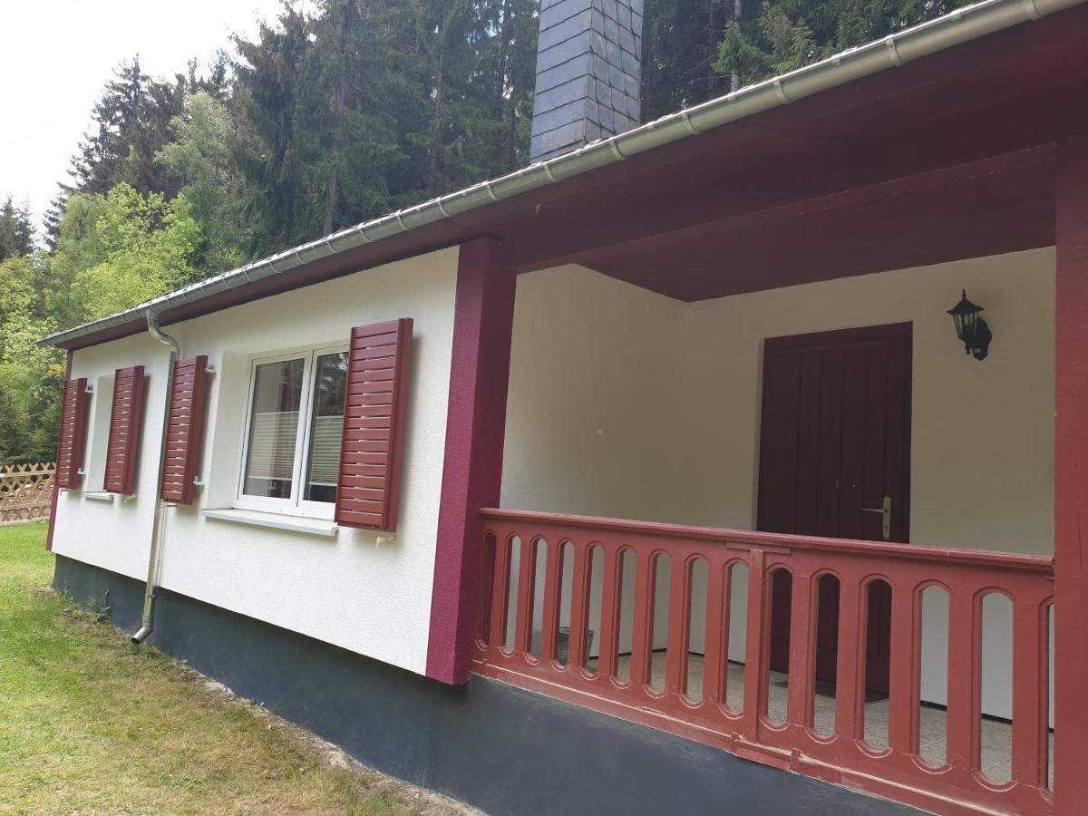 Erzgebirgsidyll Breitenbrunn - Waldhaus Neuer Anbau Exterior photo