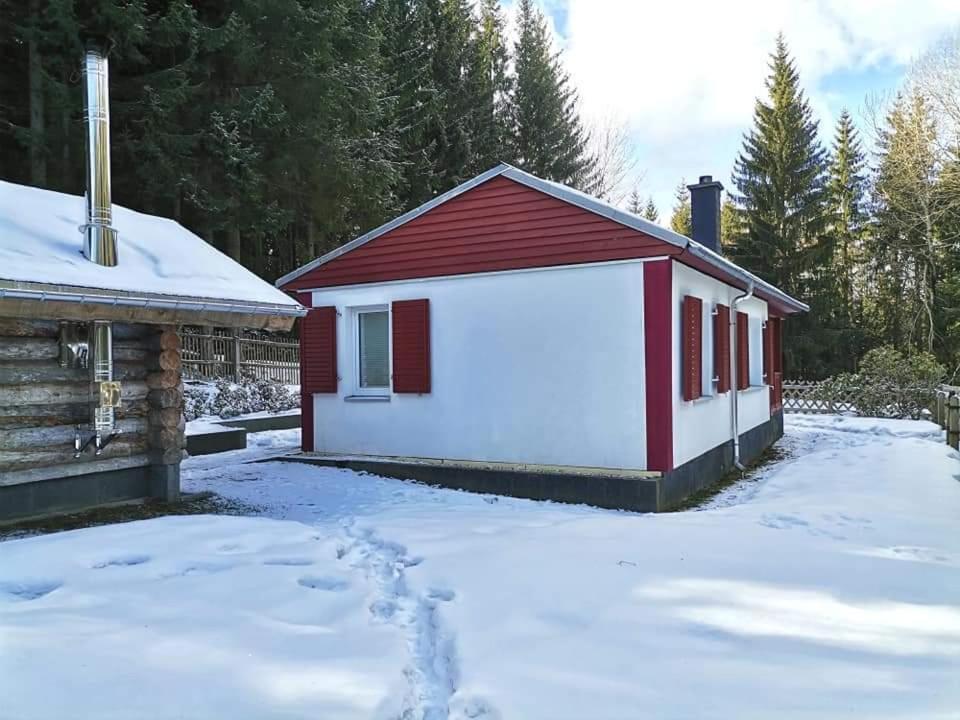 Erzgebirgsidyll Breitenbrunn - Waldhaus Neuer Anbau Exterior photo