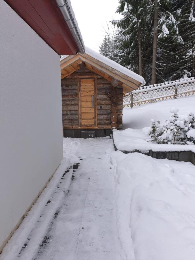 Erzgebirgsidyll Breitenbrunn - Waldhaus Neuer Anbau Exterior photo